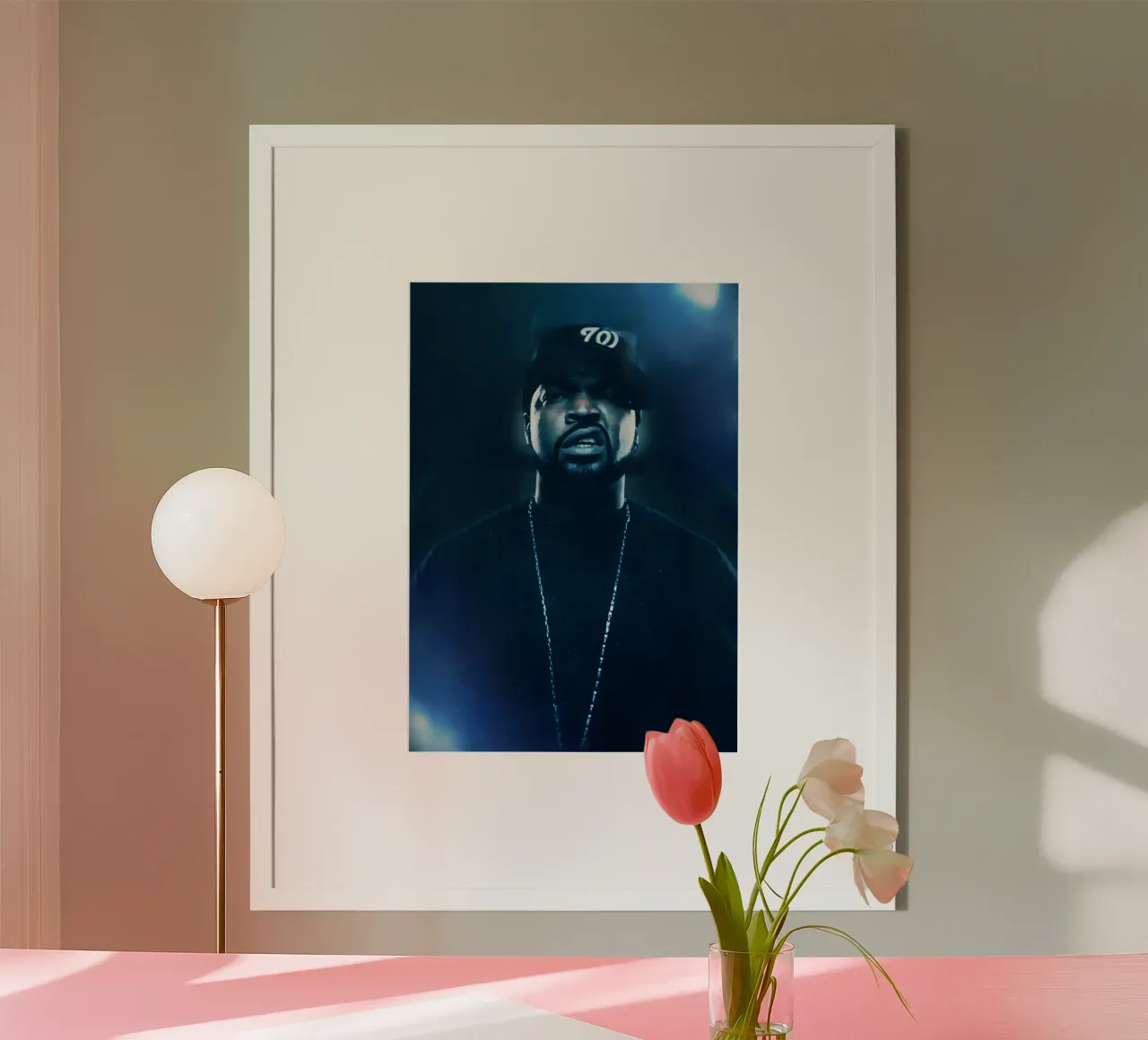lce Cube carta hahnemühle da Low poly art