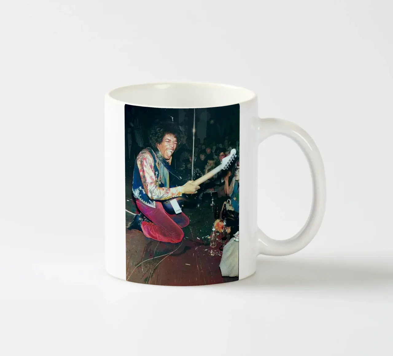 Jimi sul palco tazza in ceramica da Alex happy shop
