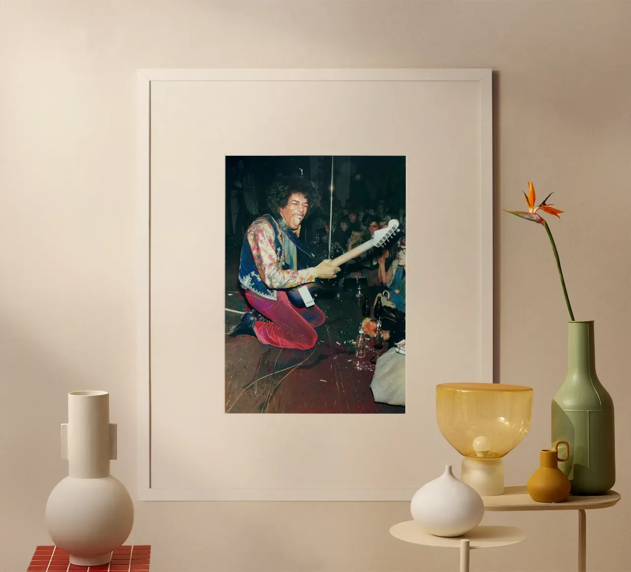 Jimi sul palco carta hahnemühle da Alex happy shop