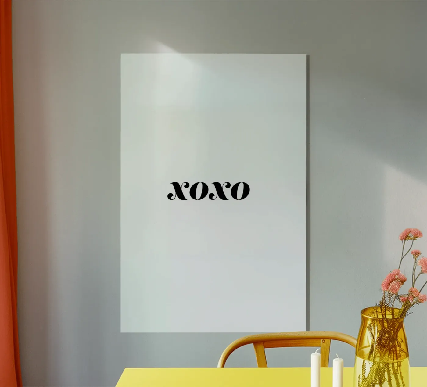 Xoxo plexiglass da Ayleen