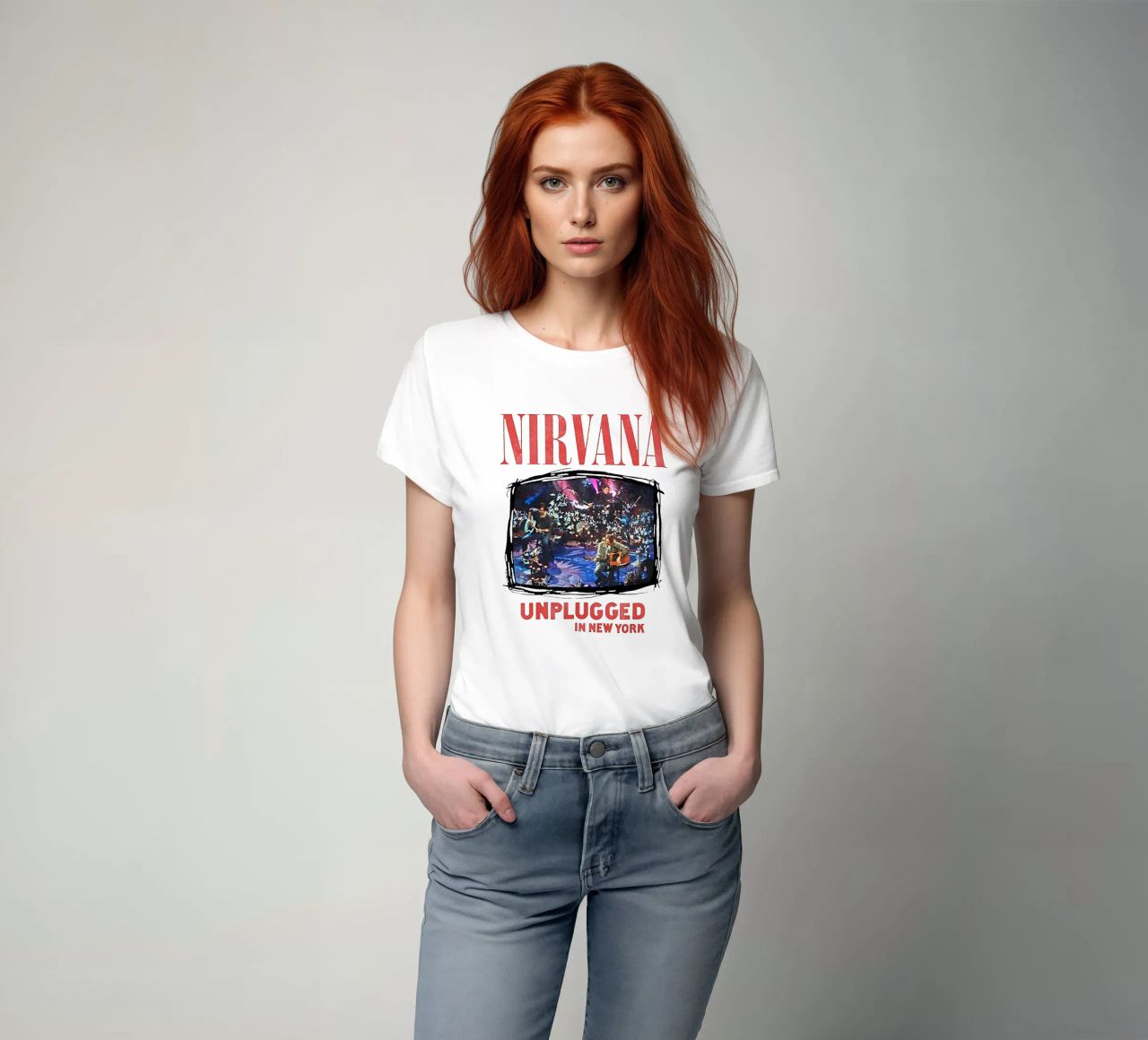 Nirvana unplugged t-shirt da adamlefff