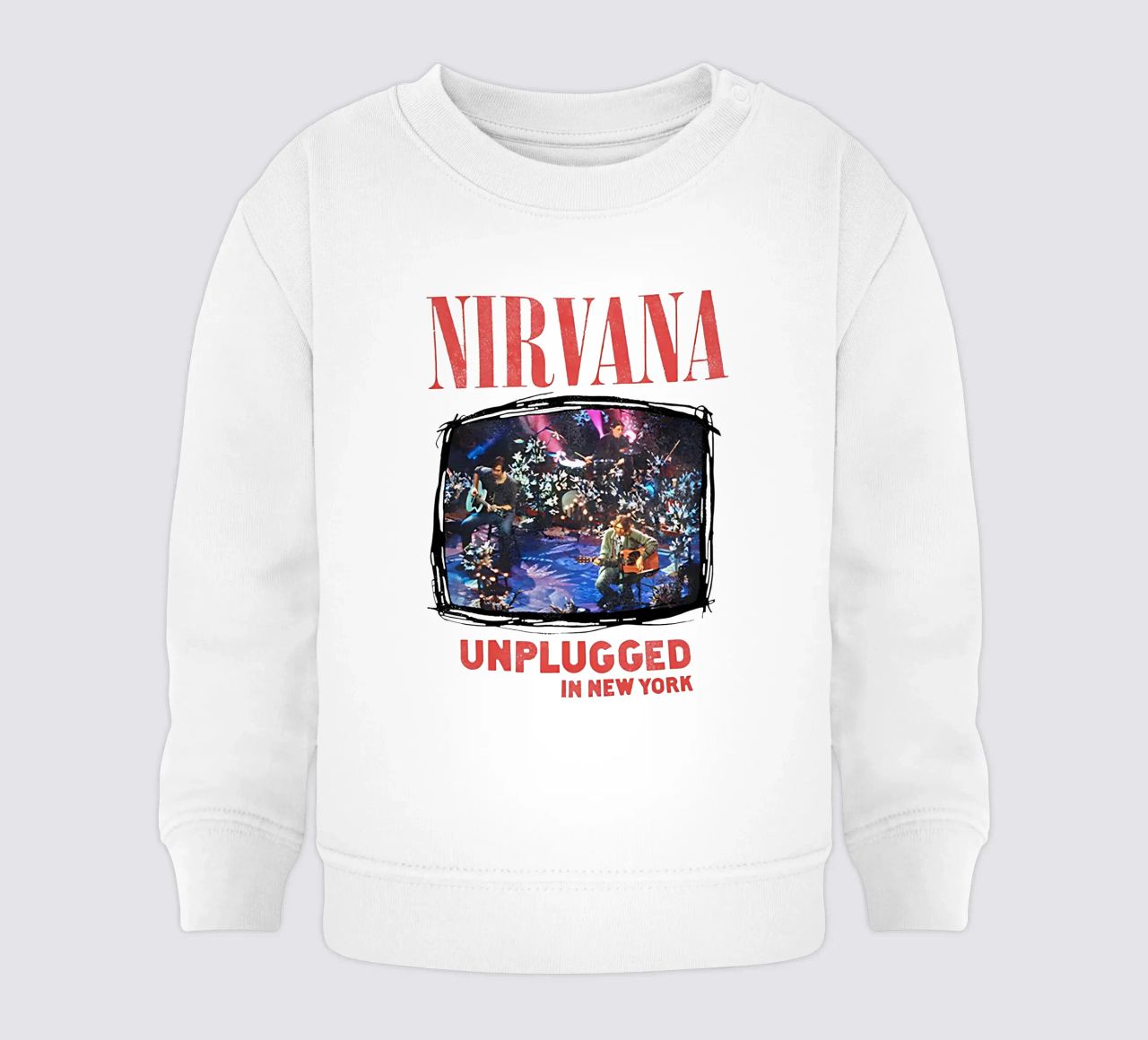 Nirvana unplugged felpa neonato da adamlefff