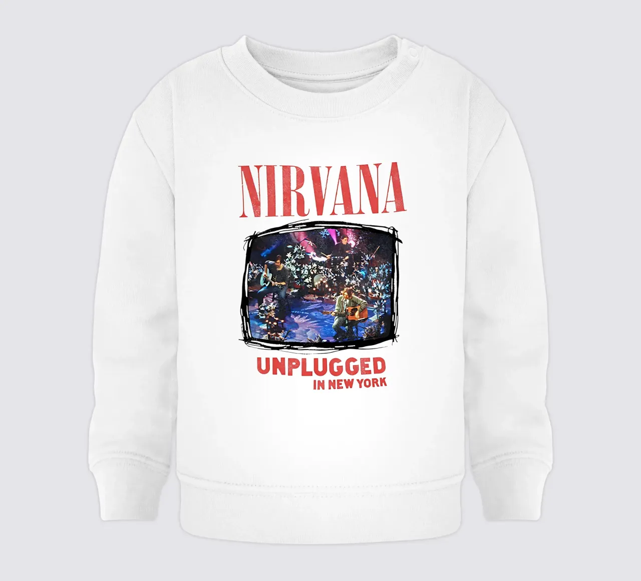 Nirvana unplugged Baby Sweatshirt von adamlefff