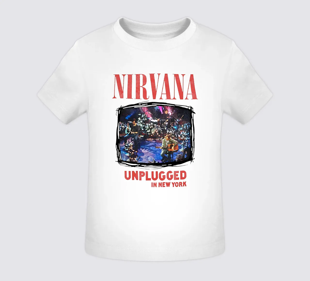 Nirvana unplugged maglietta neonato da adamlefff