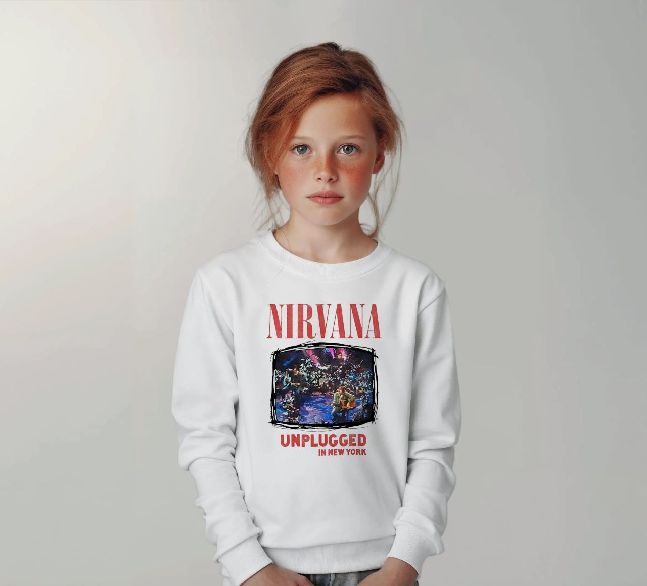 Nirvana unplugged felpa bambino da adamlefff