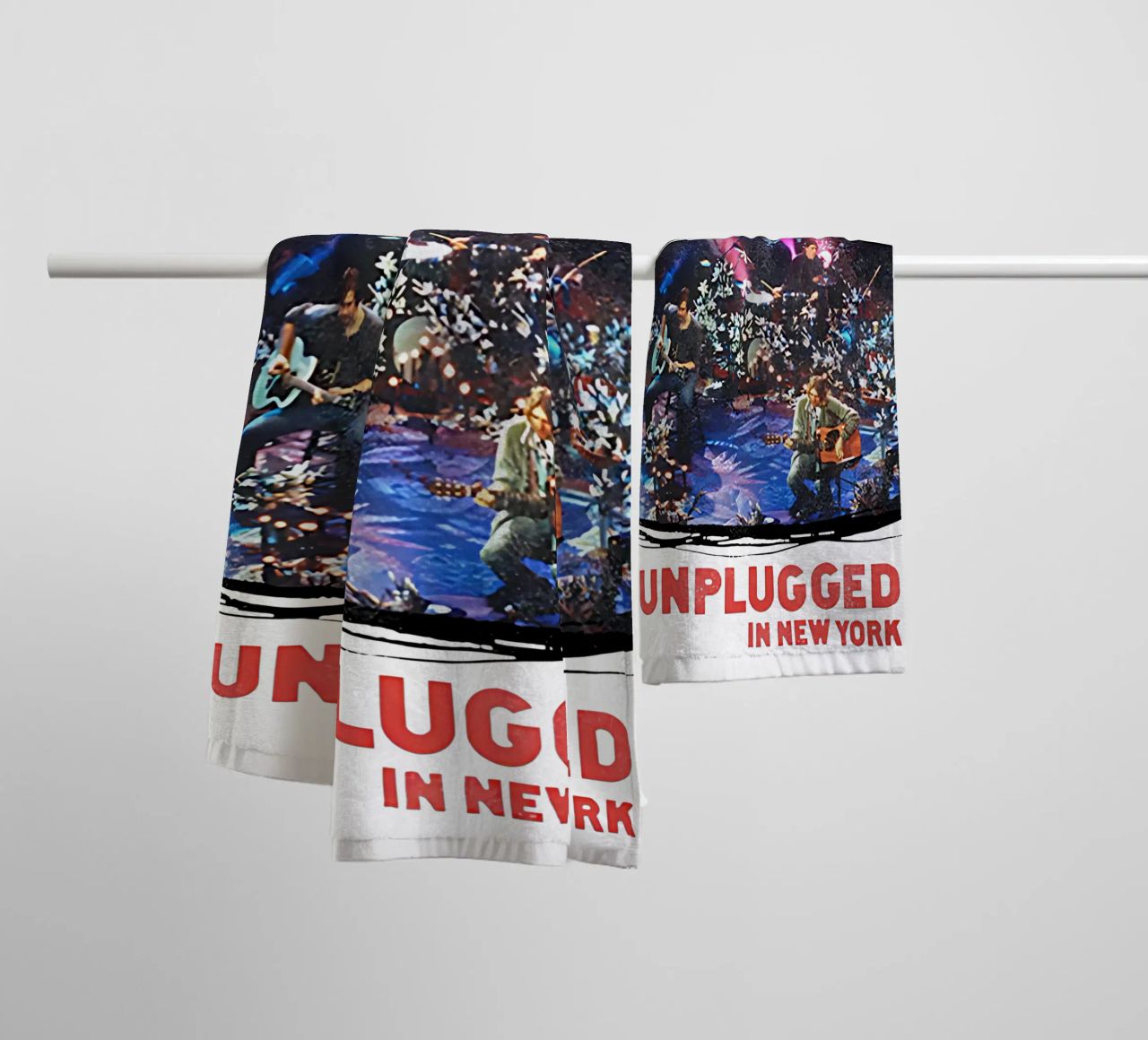 Nirvana unplugged asciugamano da bagno da adamlefff