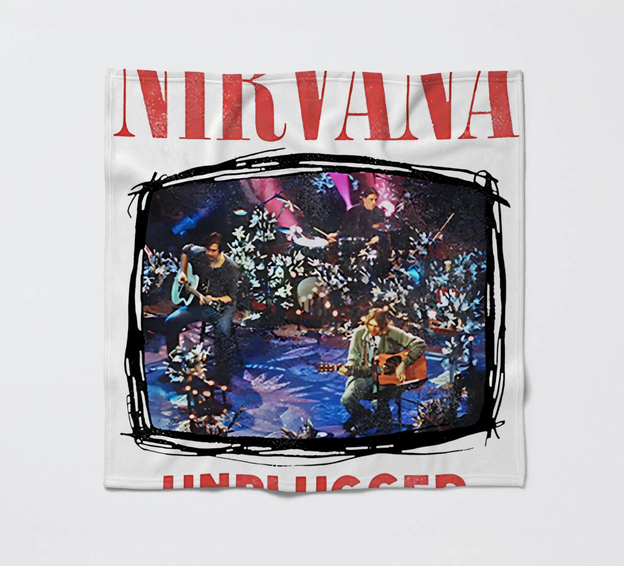 Nirvana unplugged coperta in pile da adamlefff
