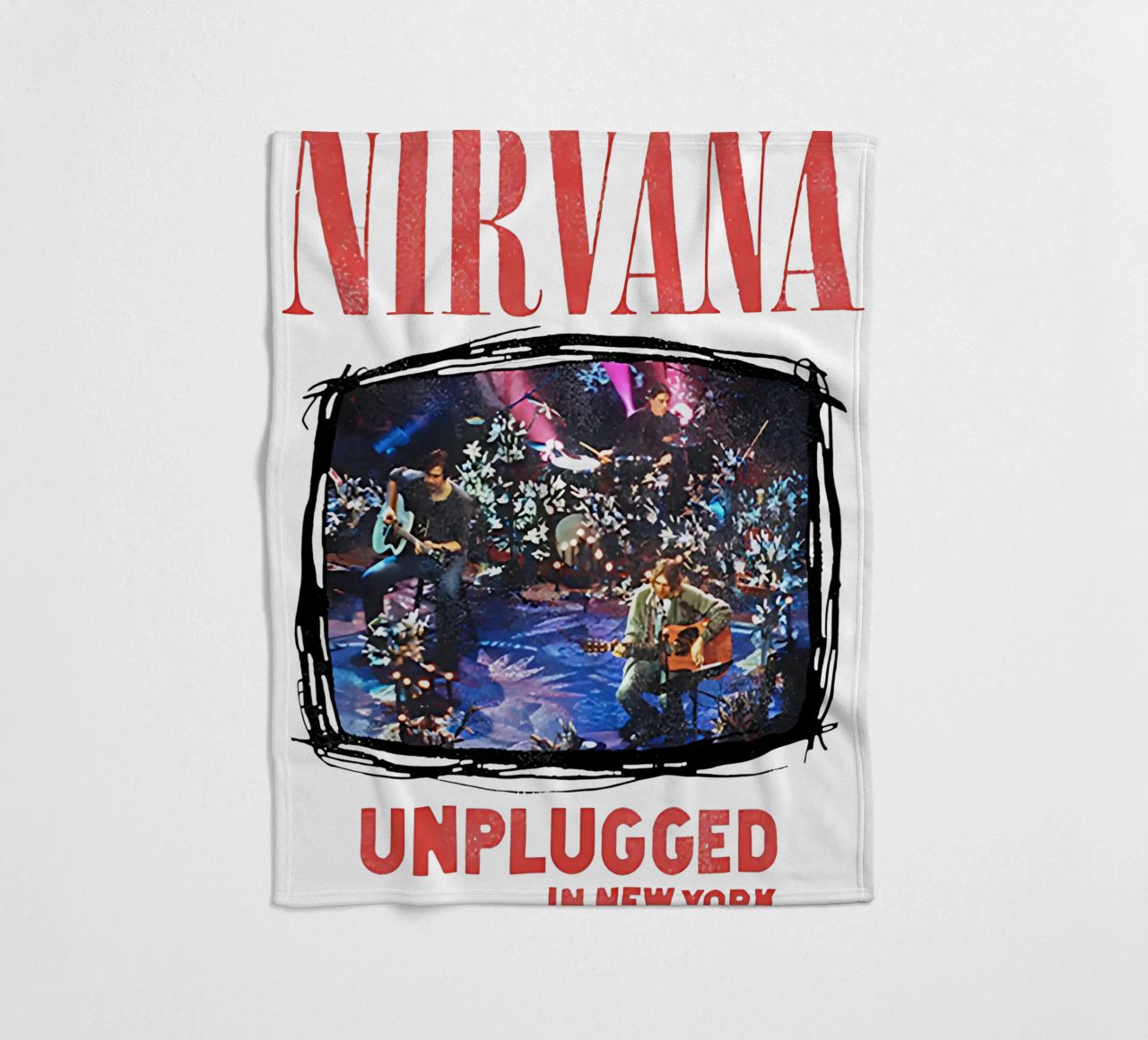 Nirvana unplugged coperta in pile da adamlefff