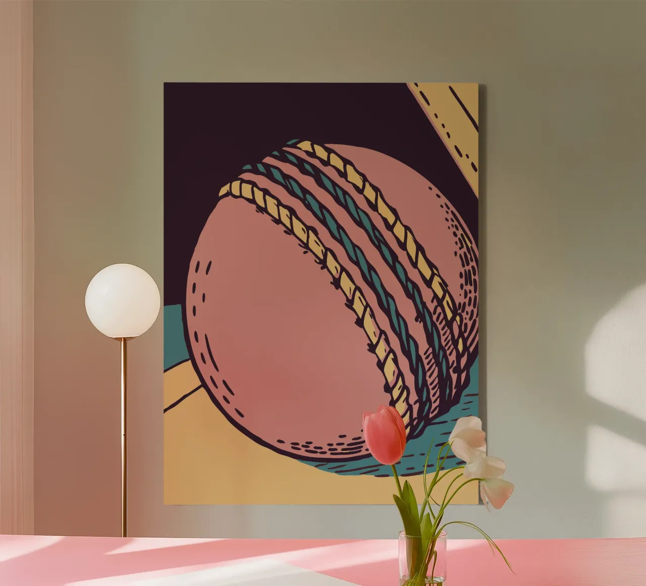 Krekelbal canvas met Baklijst van SPORTS ONLY