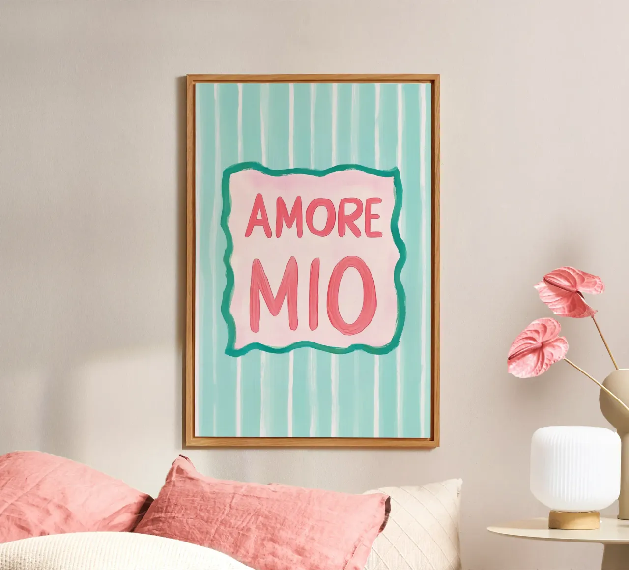 Amore Mio Poesie alluminio dibond da Carinaprint