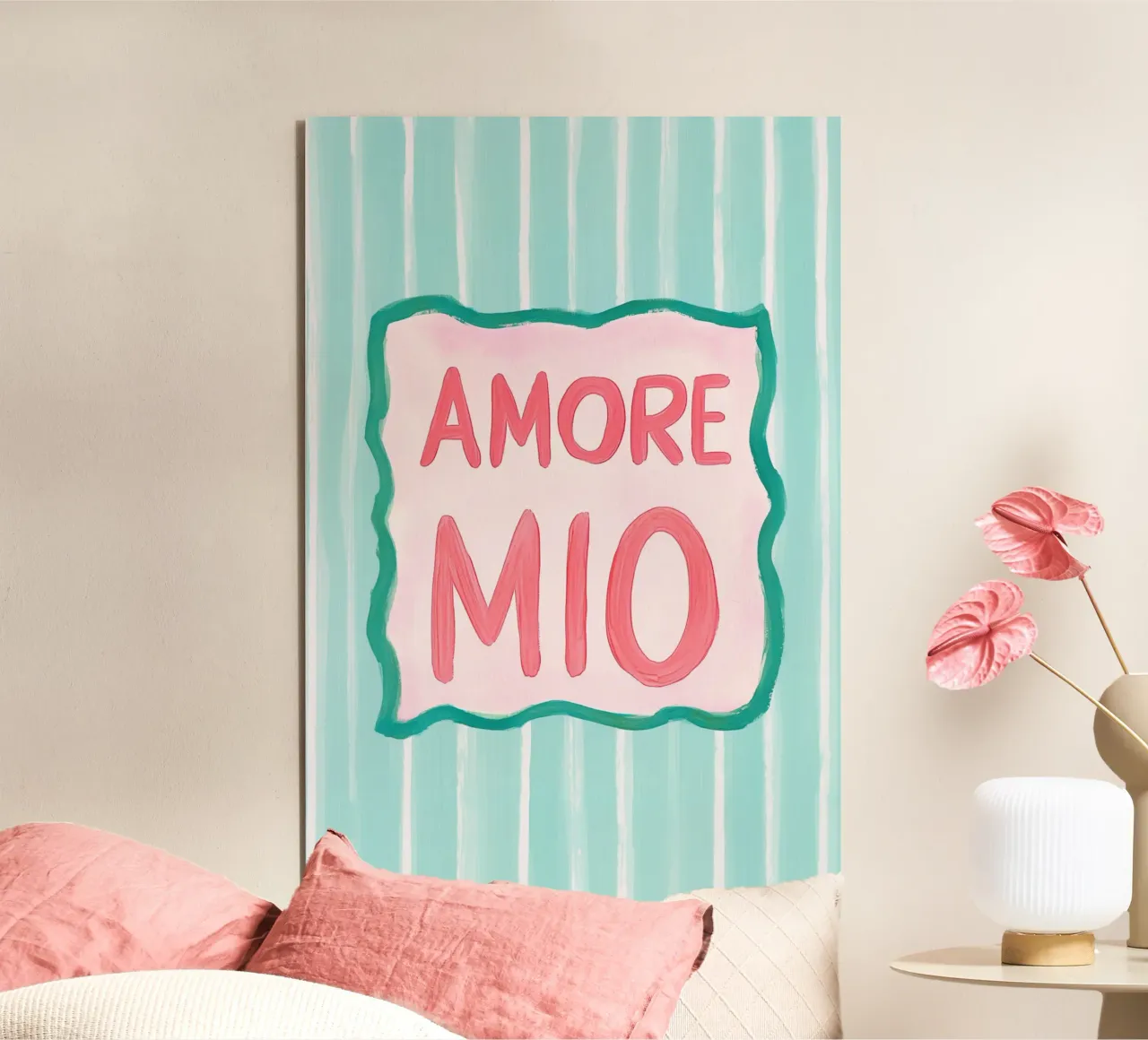 Amore Mio Poesie alluminio dibond da Carinaprint