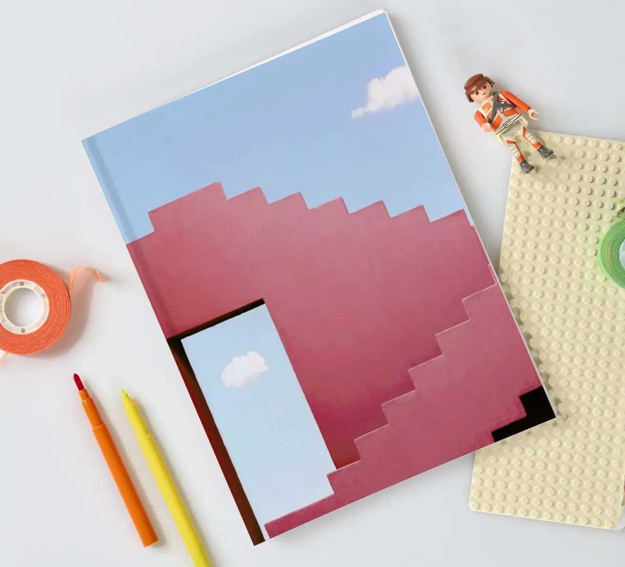 Red Maze notebook by Rupert Höller