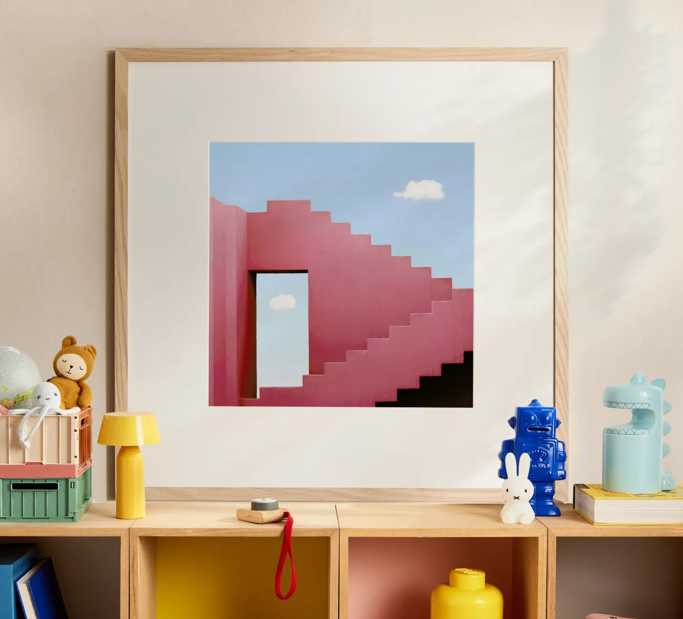 Red Maze poster by Rupert Höller