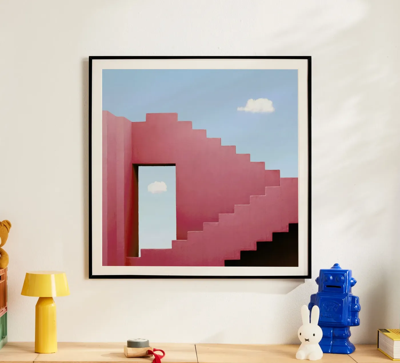 Red Maze poster by Rupert Höller