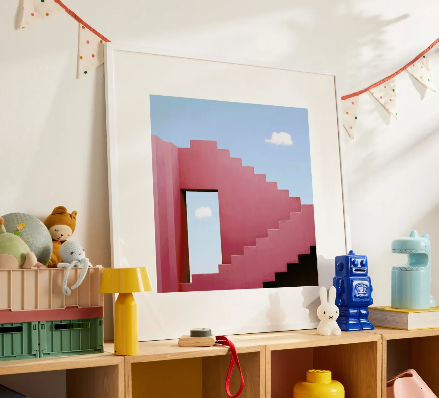 Red Maze poster by Rupert Höller