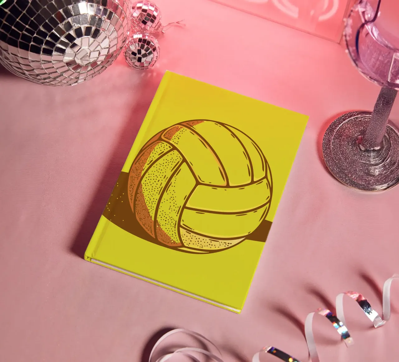 Volleyball notebook by SPORTS ONLY