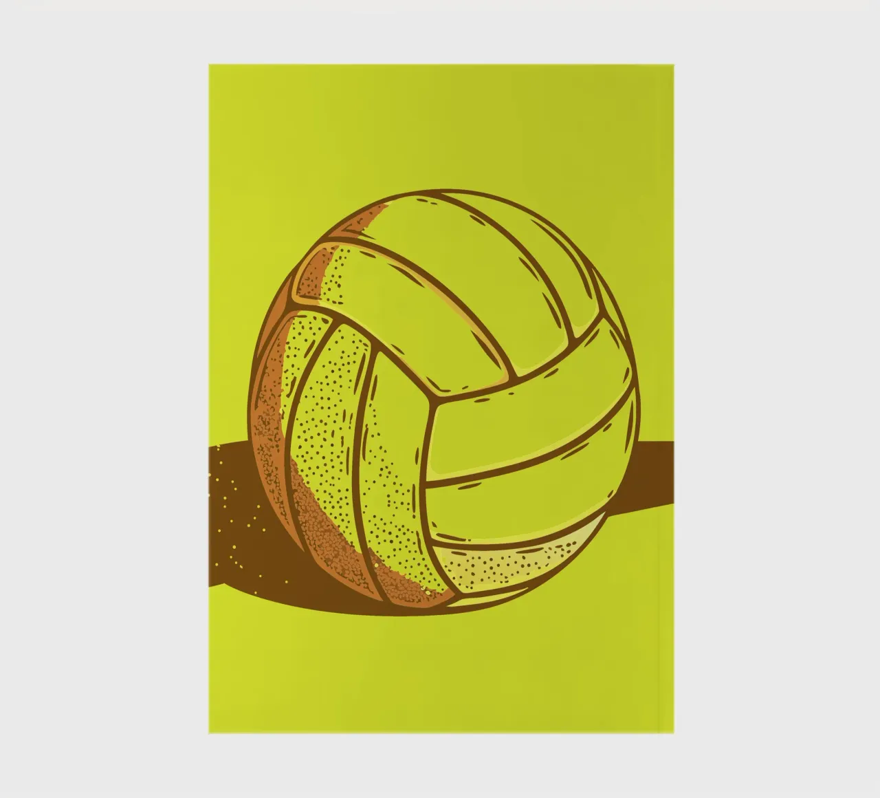 Volleyball notebook by SPORTS ONLY