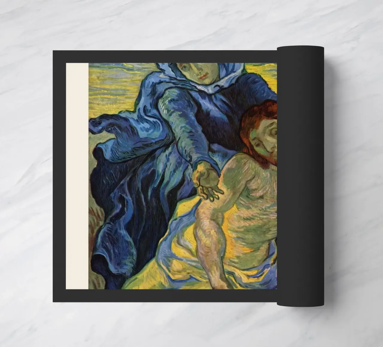 Van Gogh: Pietà - Expressive Post-Impressionist Devotion zerbino da NorwesClub