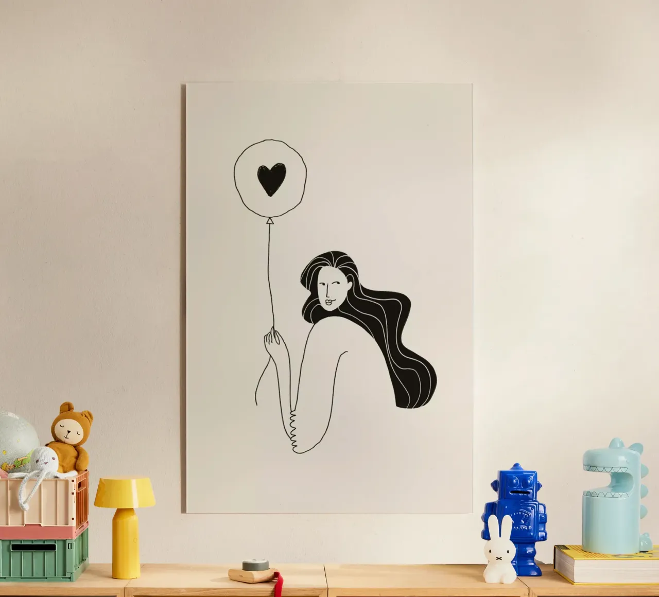 The Lover acrylic glass by Graphite