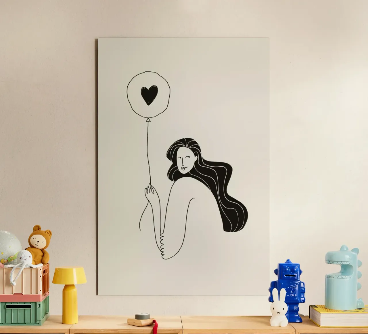 The Lover alu-dibond by Graphite