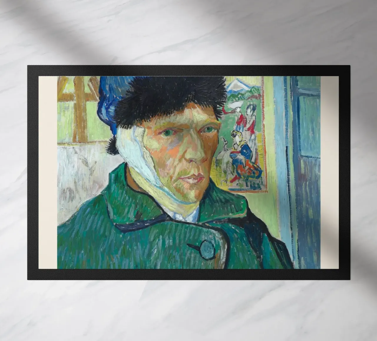 Van Gogh "Autoritratto con orecchio bendato" - Intenso post-Im zerbino da NorwesClub