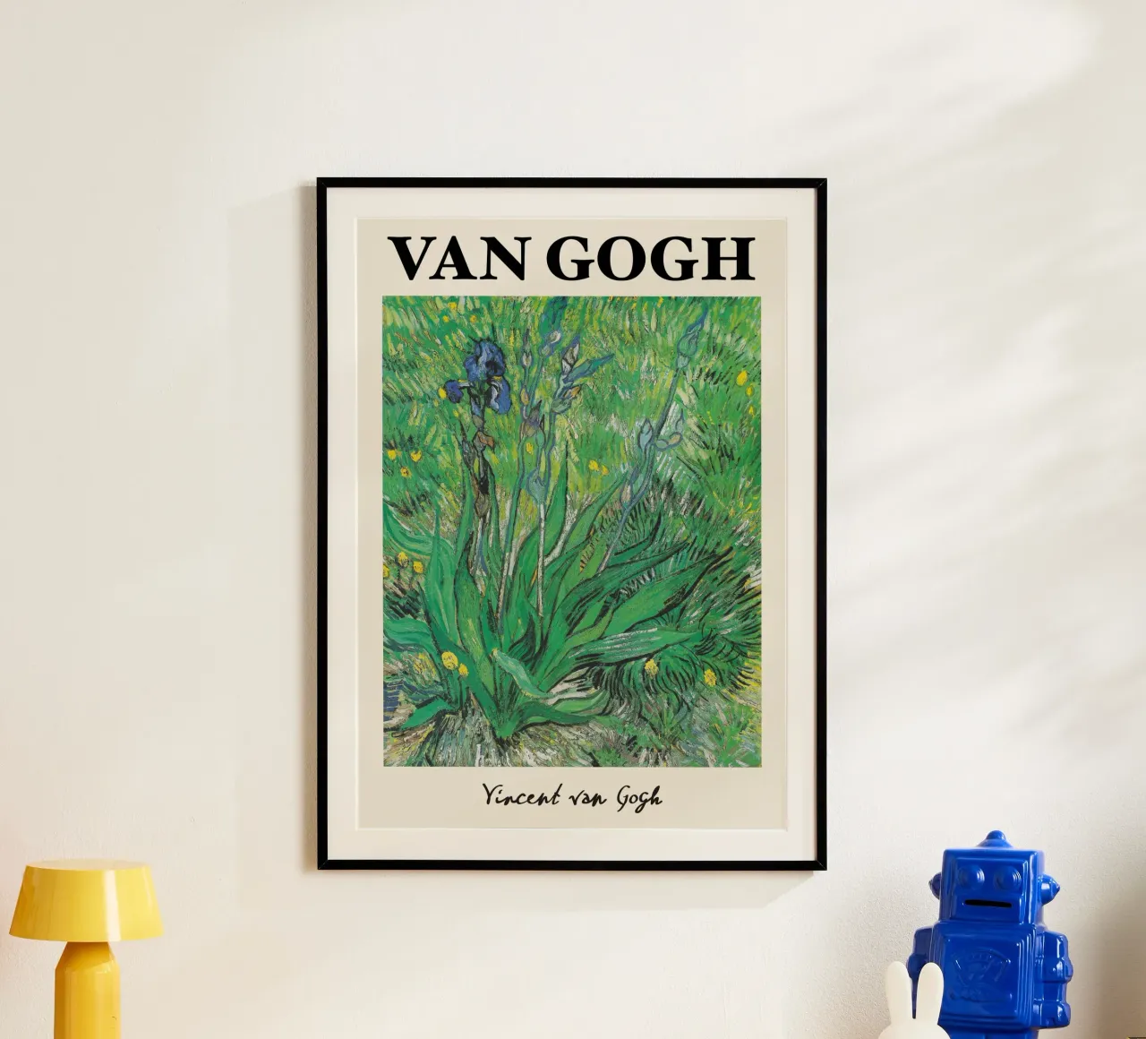 Les "iris" de Van Gogh - Une fleur expressive post-impressionniste A hahnemühle de NorwesClub