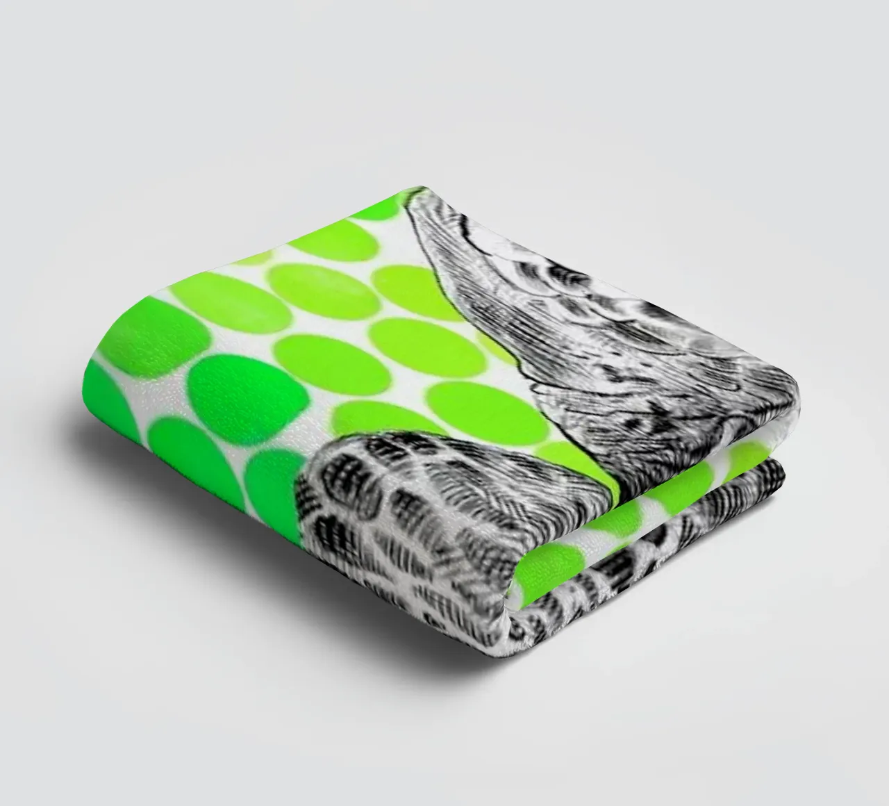 Turtle and Pufferfish asciugamano da bagno da Eric Fan