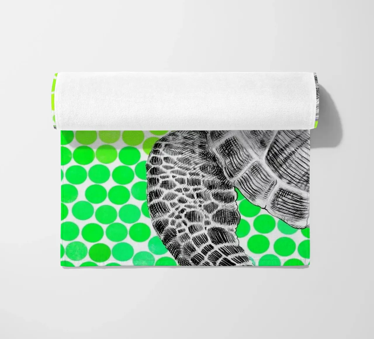 Turtle and Pufferfish telo mare da Eric Fan