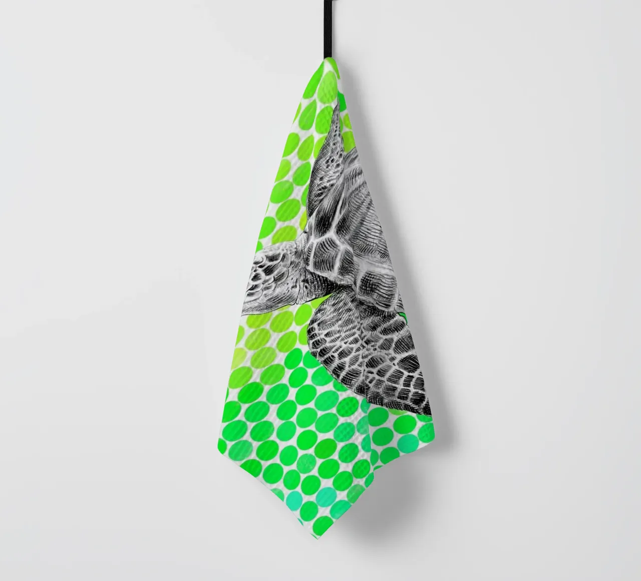 Turtle and Pufferfish canovaccio da cucina da Eric Fan