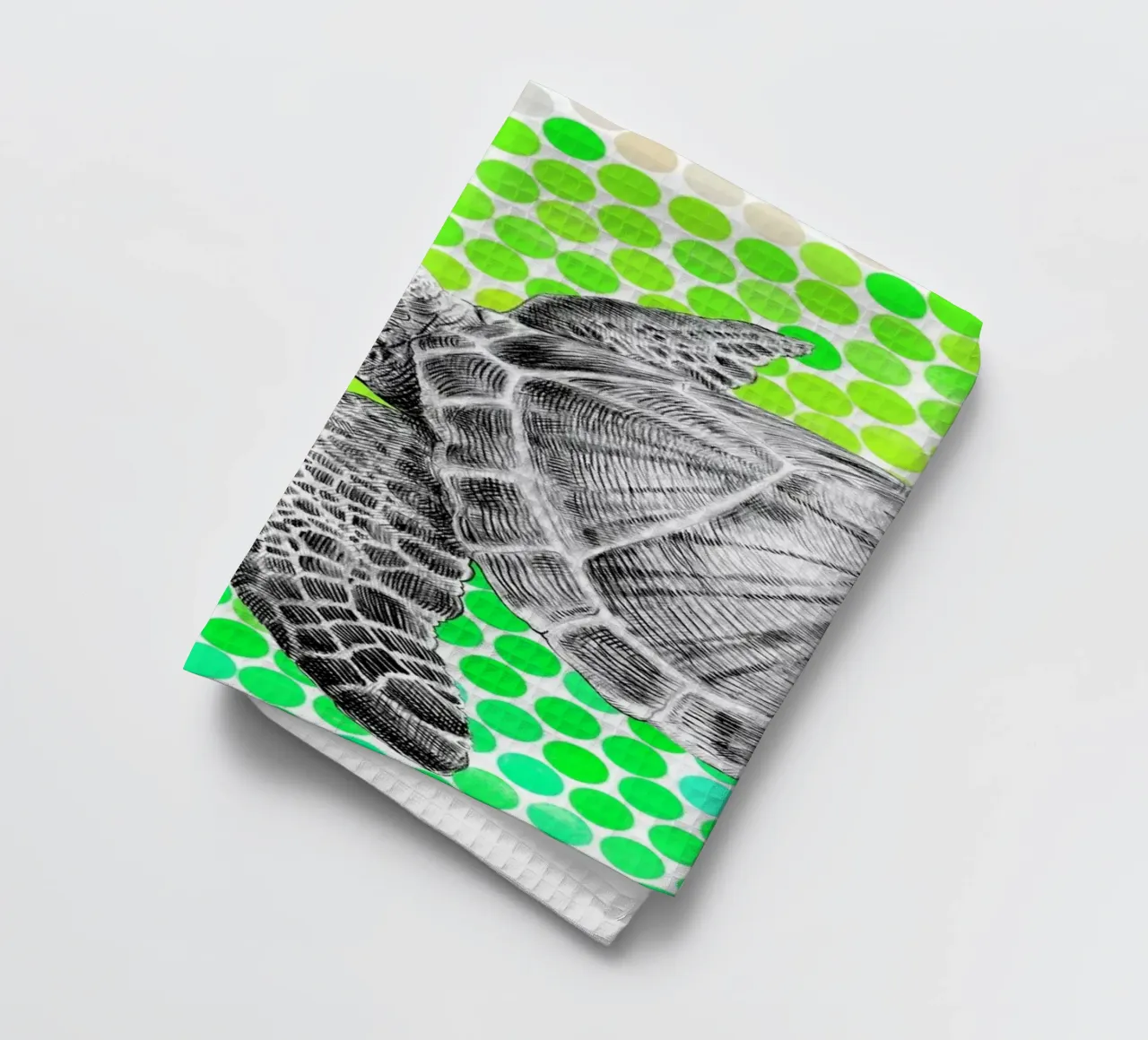 Turtle and Pufferfish canovaccio da cucina da Eric Fan