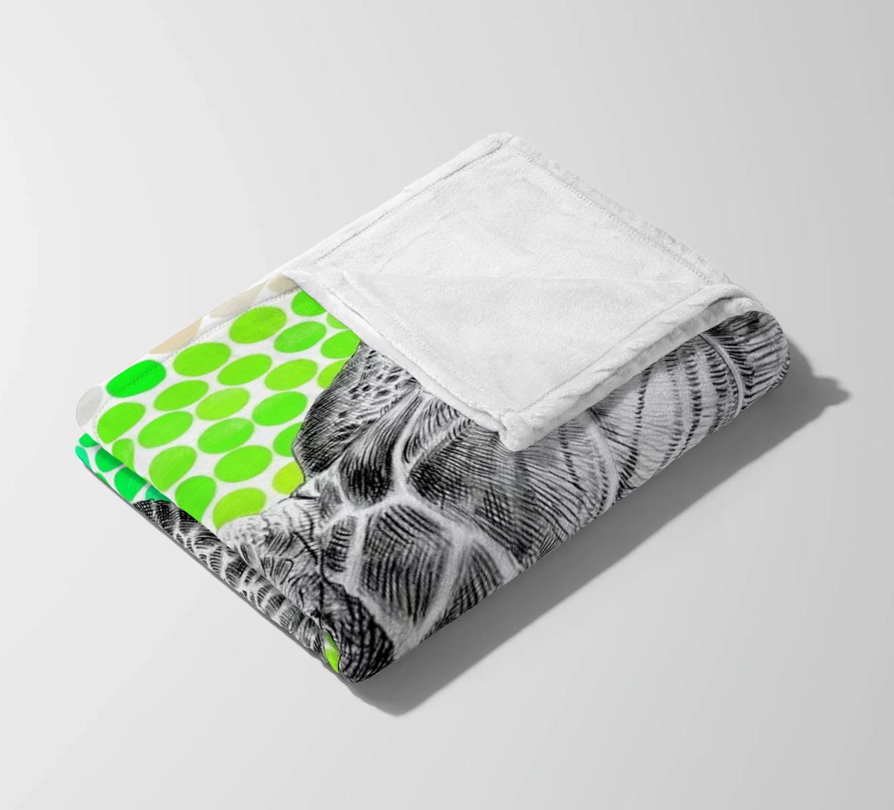 Turtle and Pufferfish coperta in pile da Eric Fan