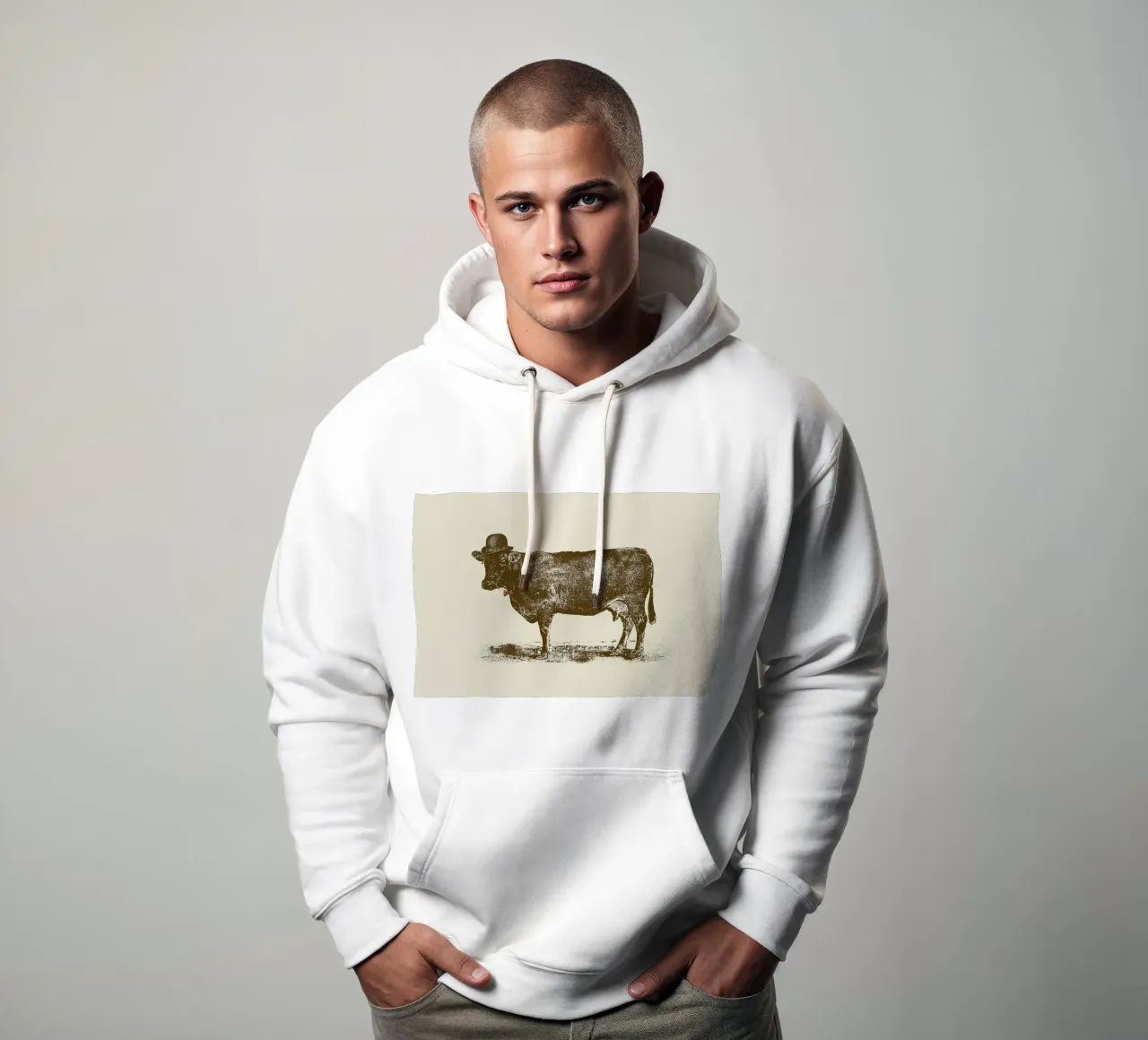 Cow Cow Nut felpa con cappuccio da Florent Bodart