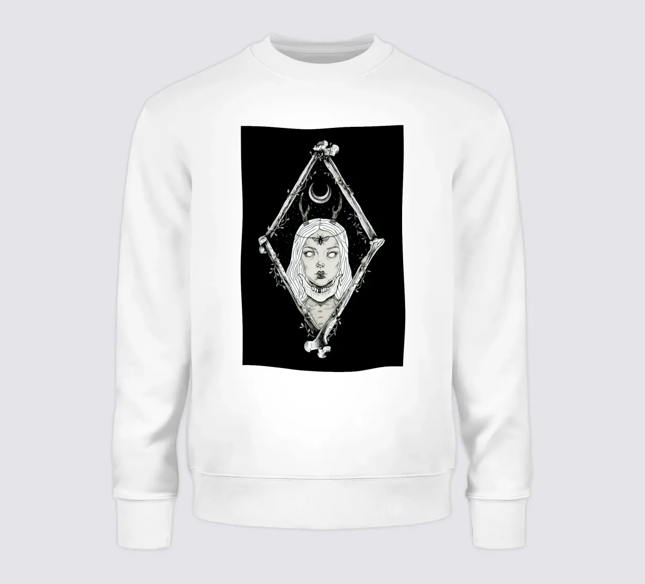Bones sweatshirt van Alejandra Sáenz
