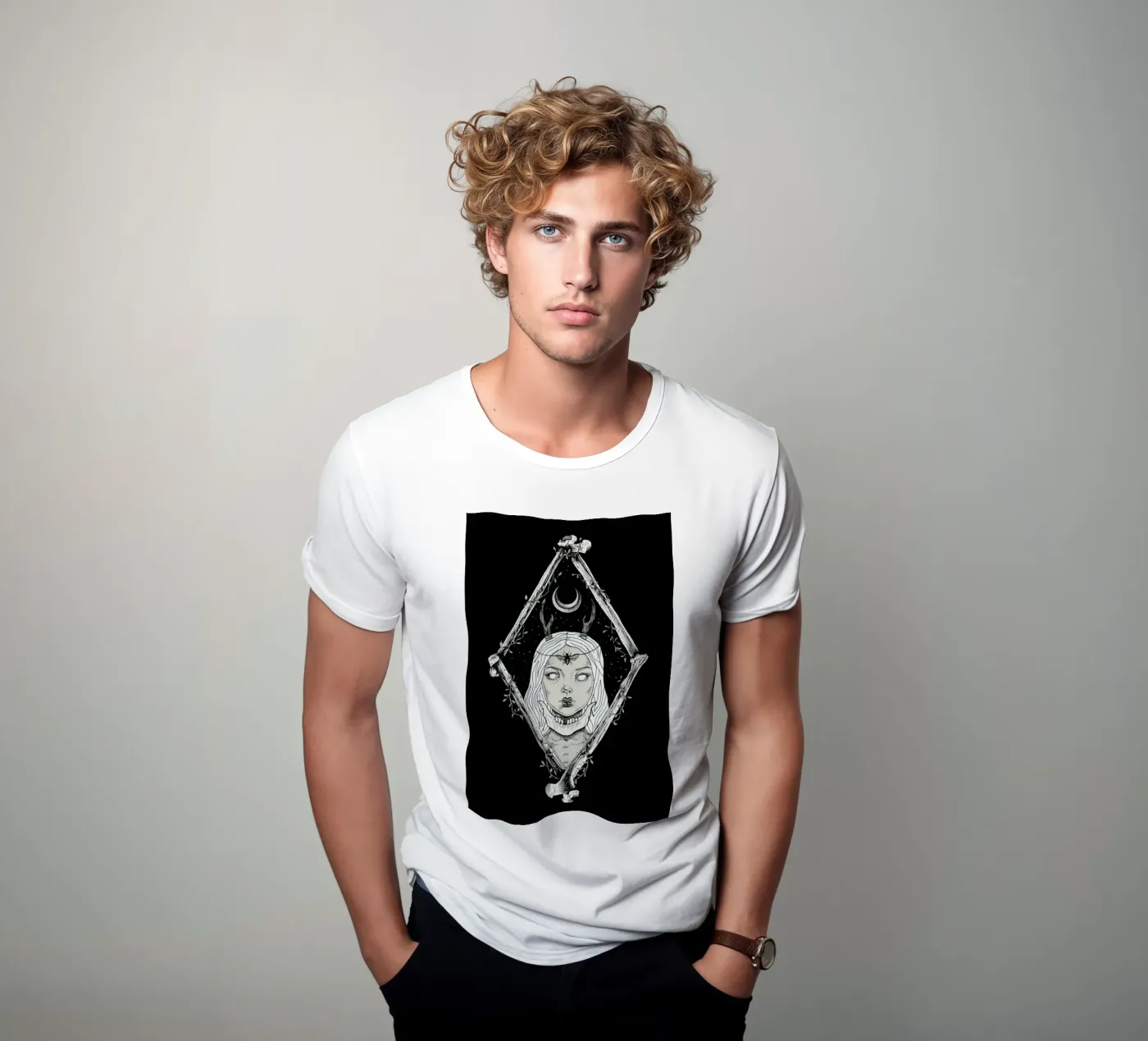 Bones t-shirt da Alejandra Sáenz