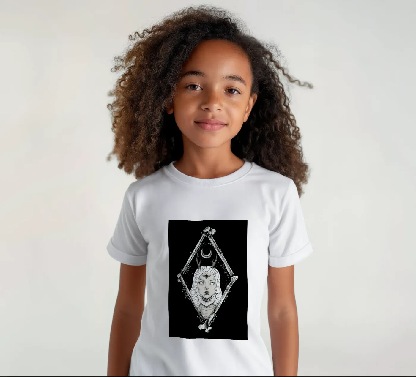 Bones kinder t-shirt van Alejandra Sáenz