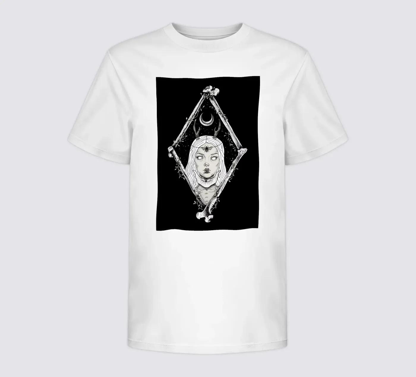 Bones kinder t-shirt van Alejandra Sáenz