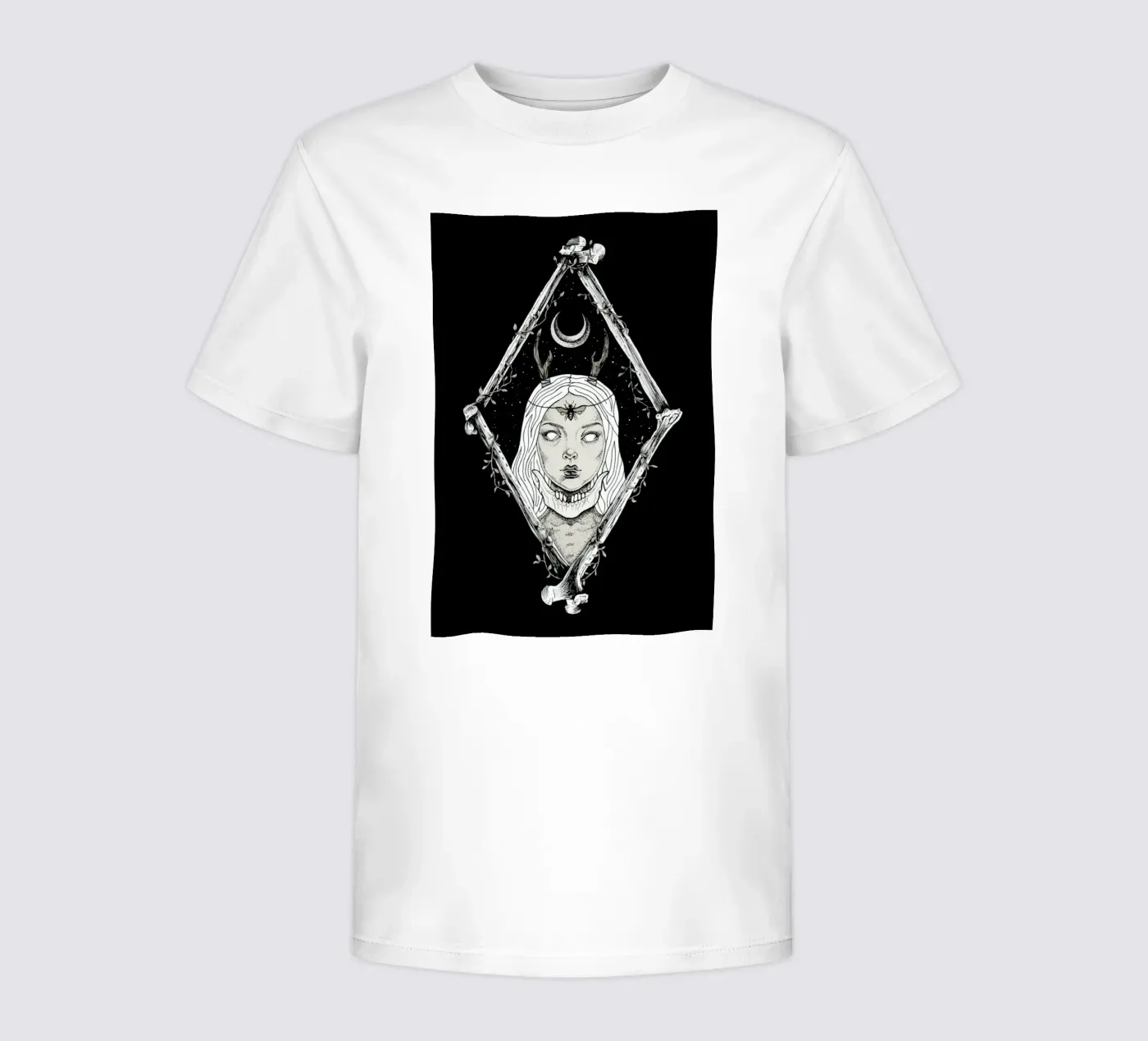 Bones kinder t-shirt van Alejandra Sáenz