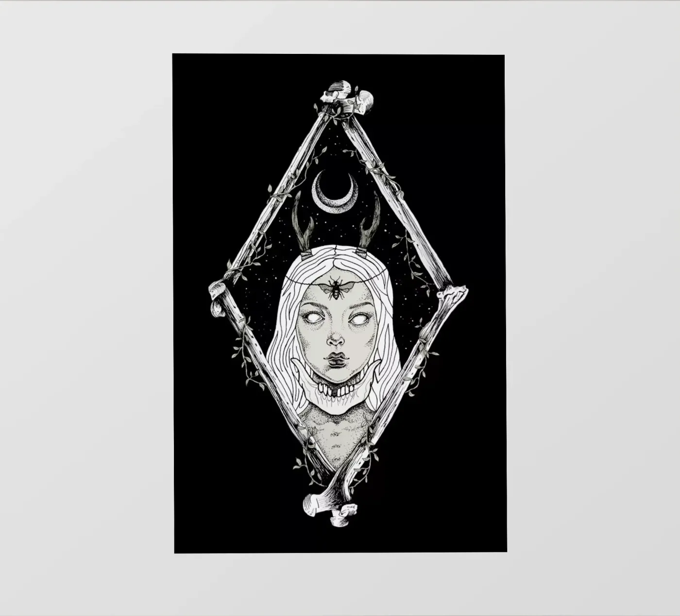 Bones Backlit Folie von Alejandra Sáenz