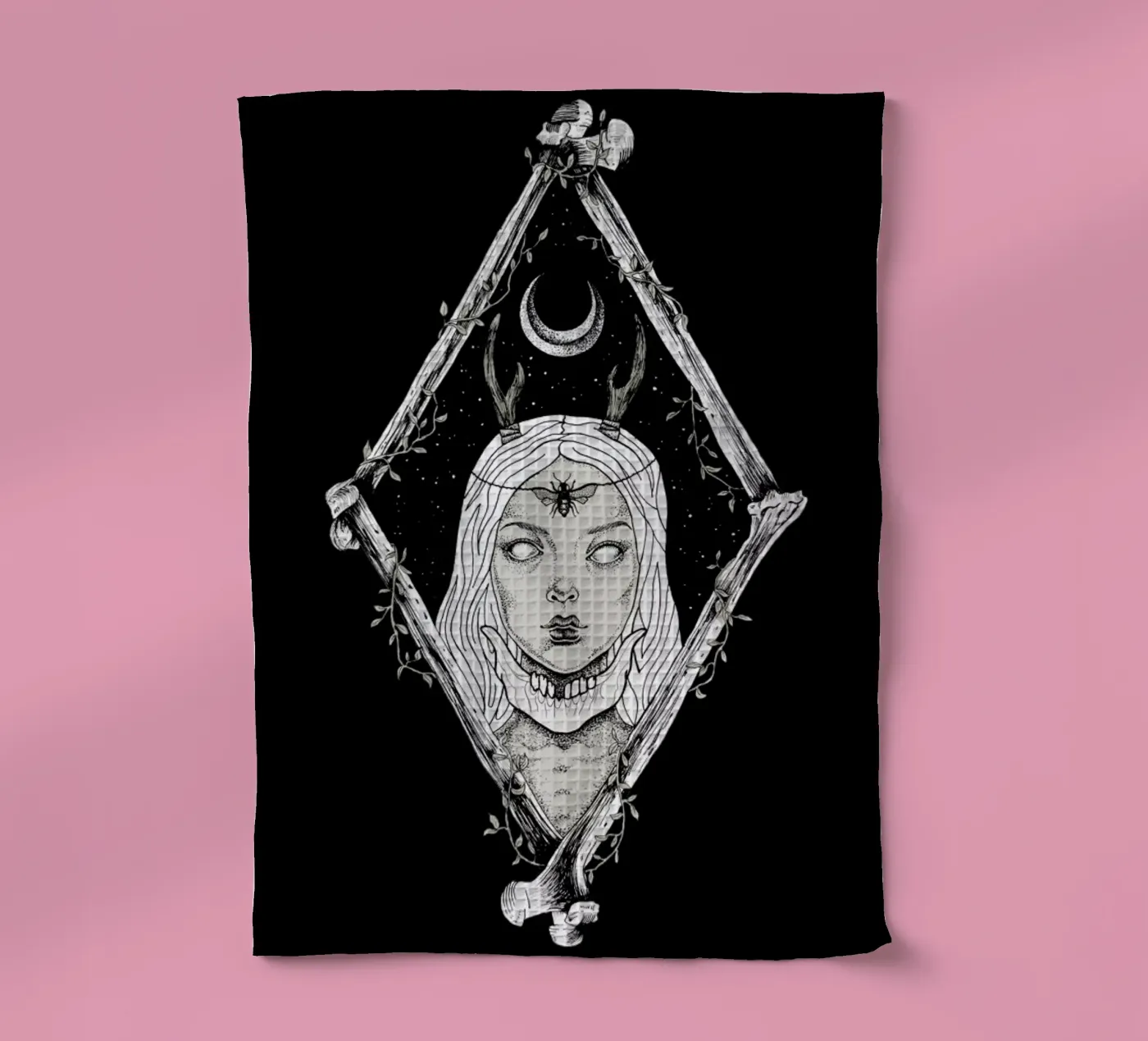 Bones theedoek van Alejandra Sáenz