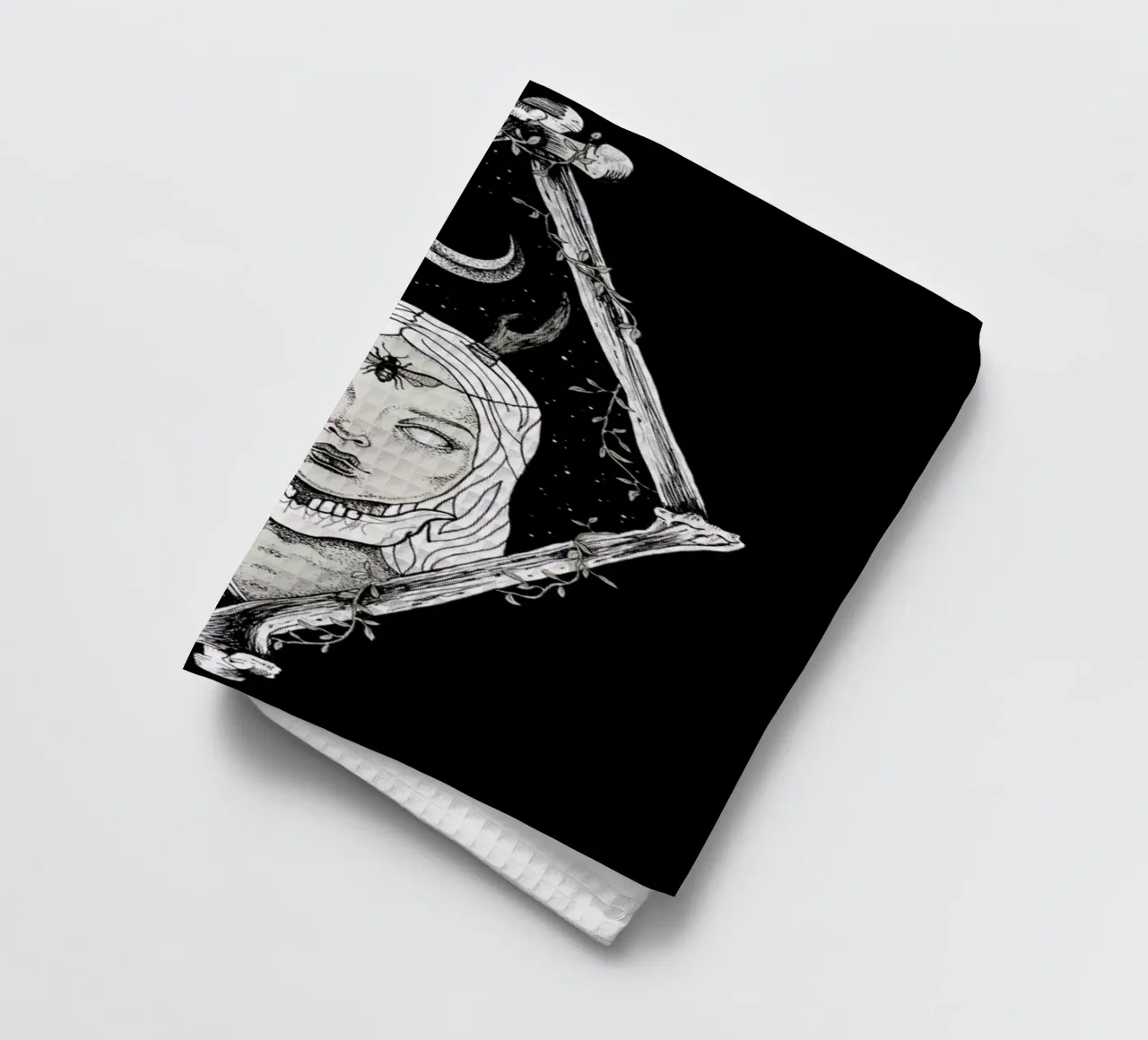 Bones Geschirrtuch von Alejandra Sáenz