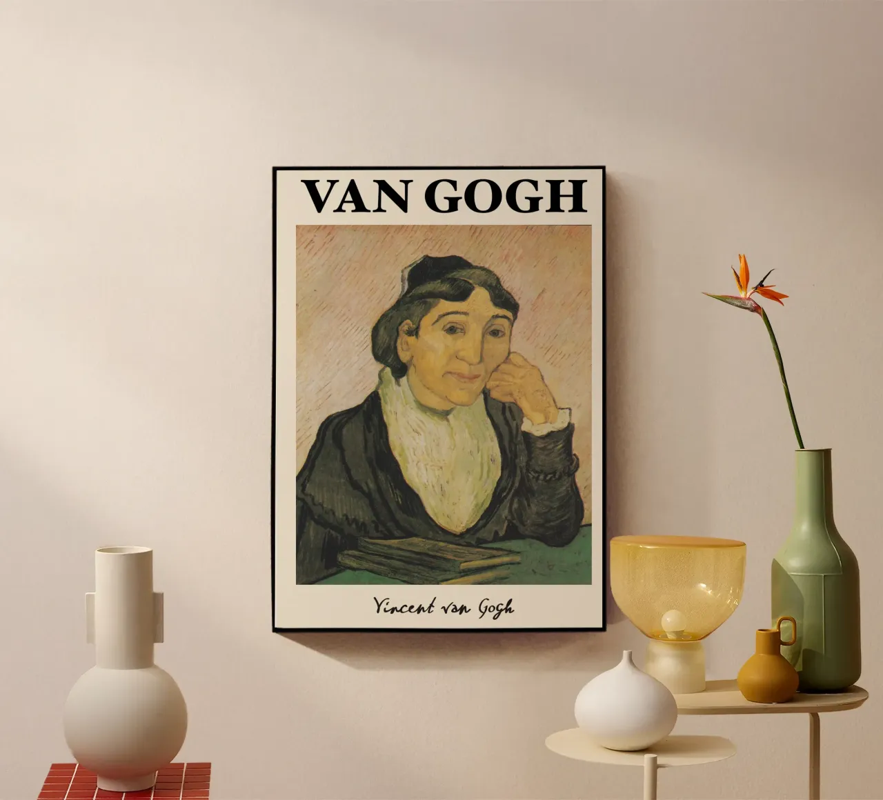 L'Arlésienne (Madame Ginoux) di Van Gogh - Post-Impressioni plexiglass da NorwesClub