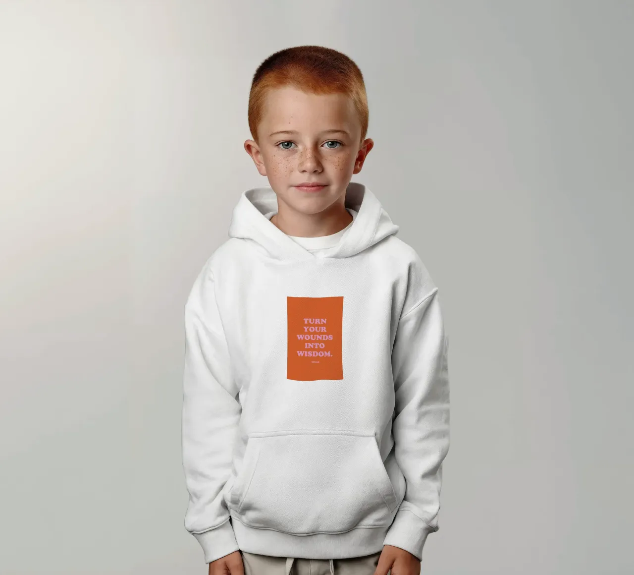 Wounds To Wisdom felpa bambino con cappuccio da Studio One