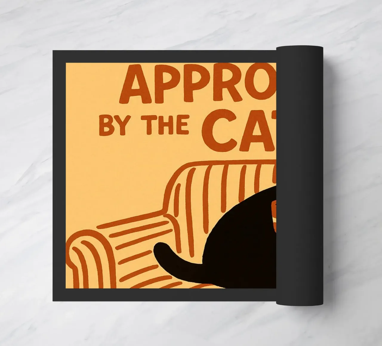 todos los invitados deben ser aprobados por el gato felpudo de the gan gan