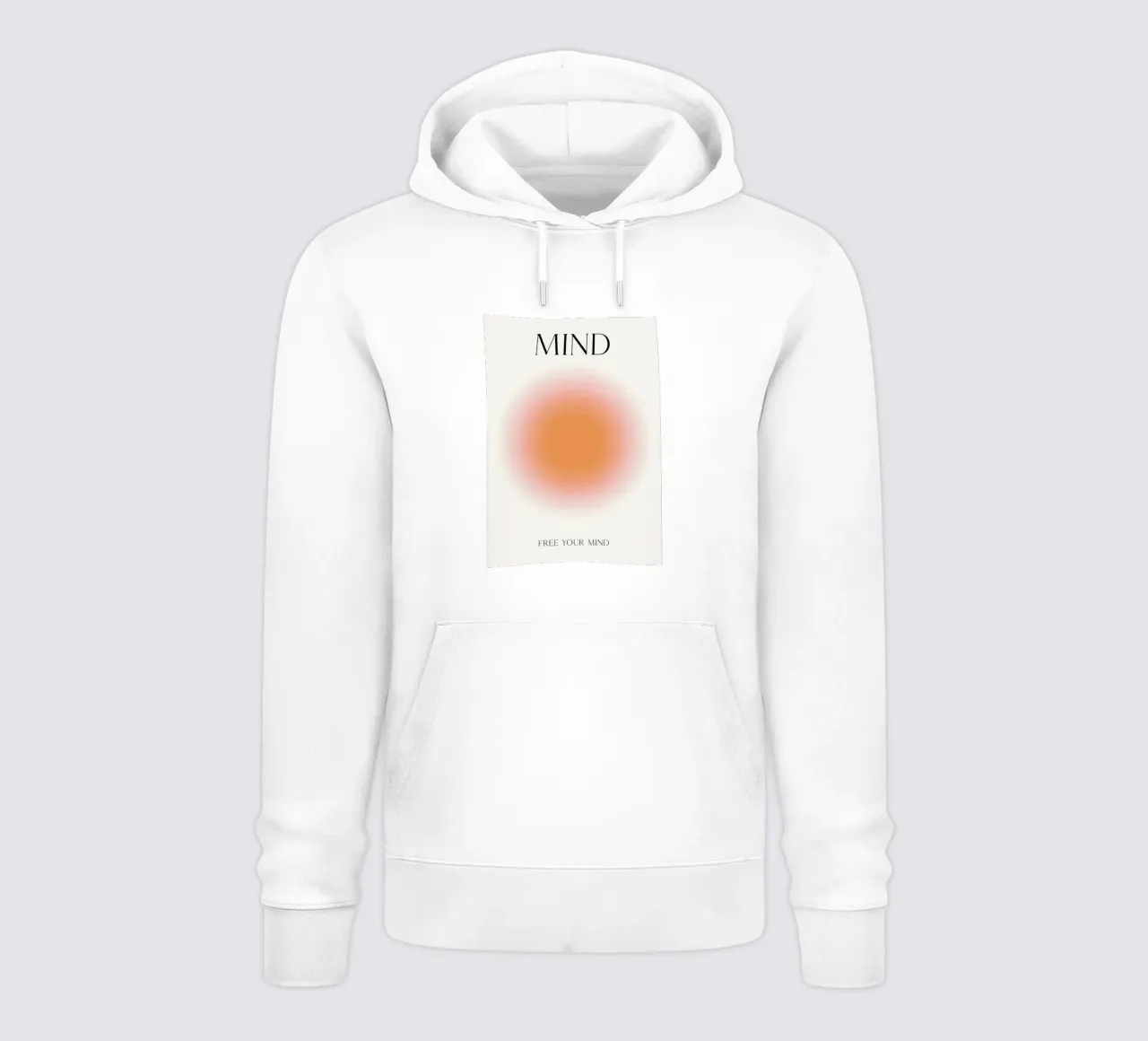 Aura mentale positiva felpa con cappuccio da Birgitpopshop