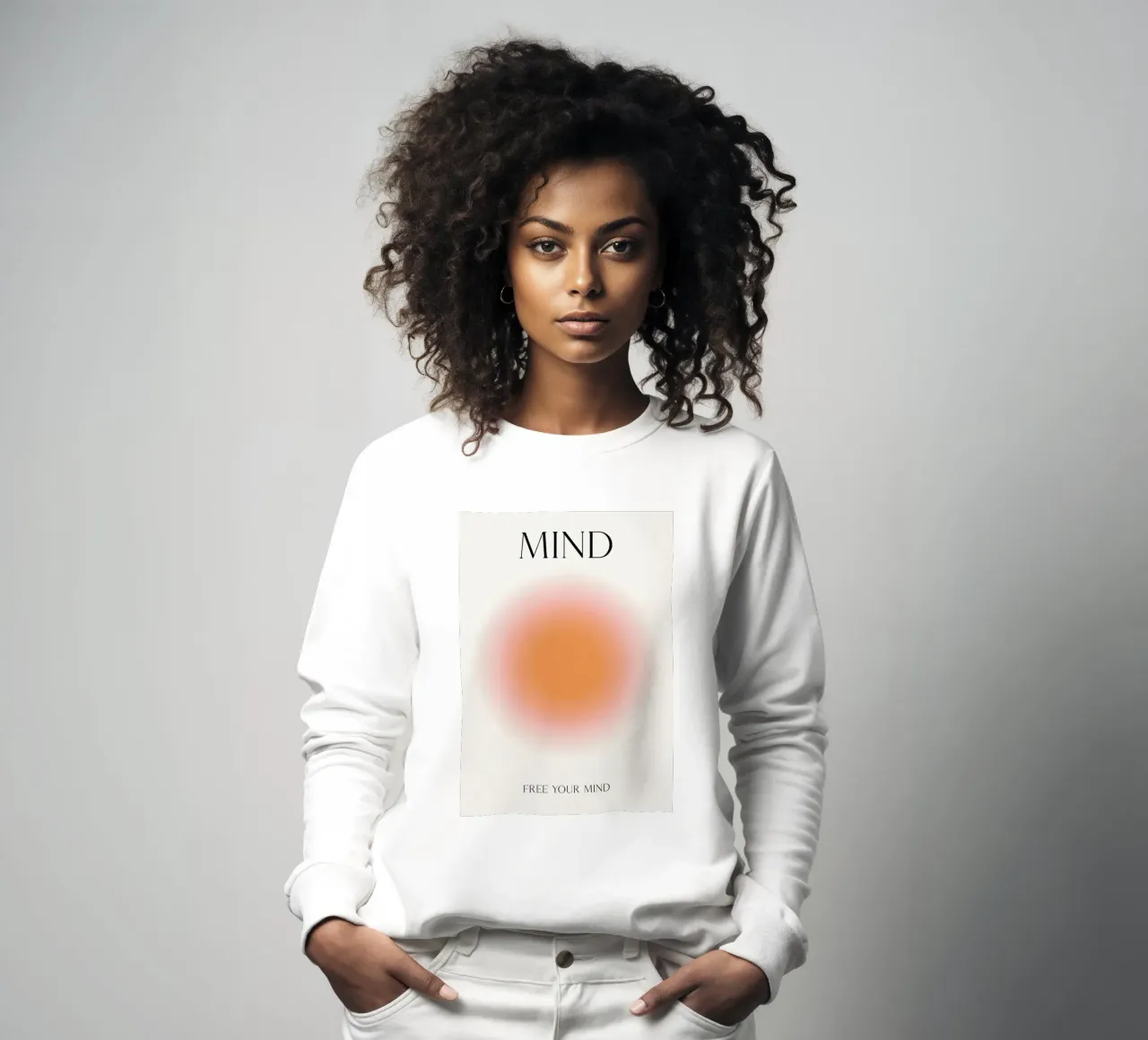 Aura mentale positiva felpa da Birgitpopshop