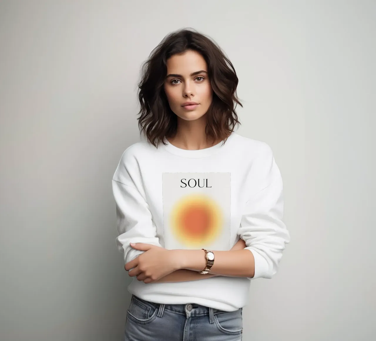 Aura positiva Alma sudadera de Birgitpopshop