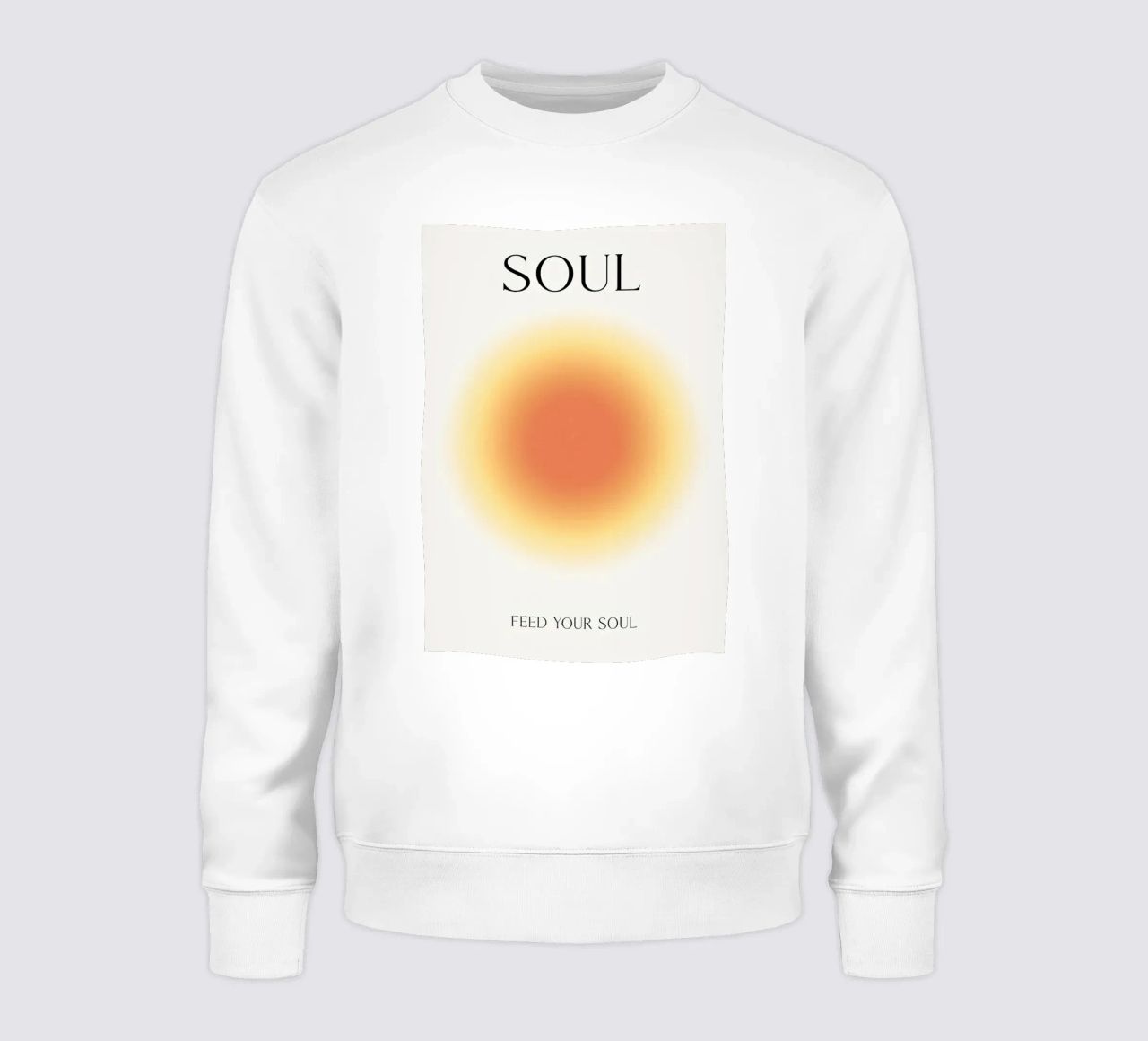Positive Aura Seele Sweatshirt von Birgitpopshop