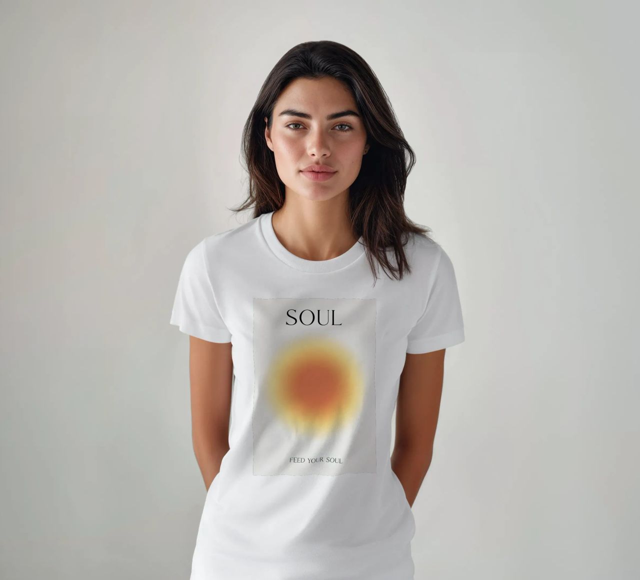 Positive Aura Seele T-Shirt von Birgitpopshop