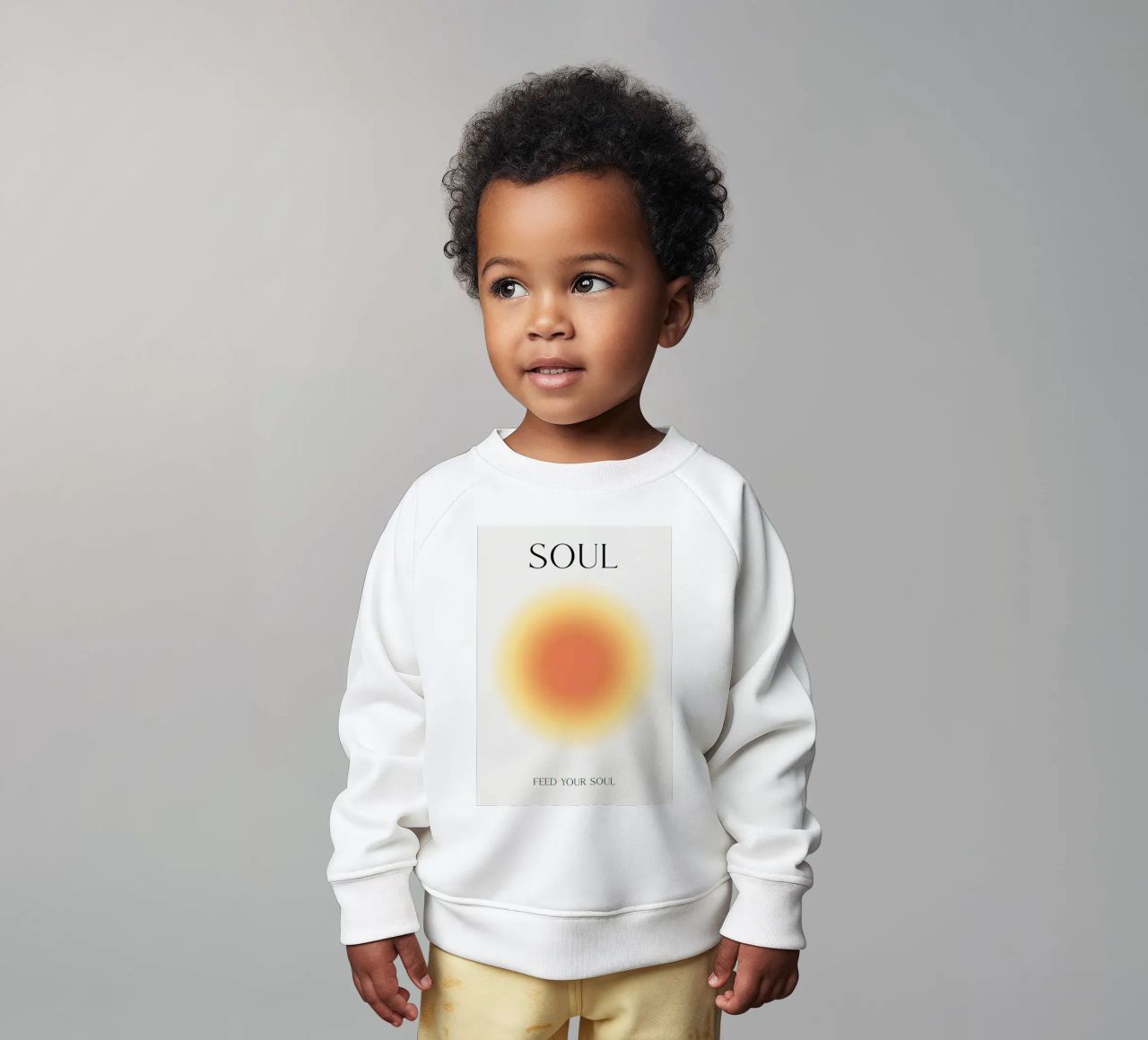 Positive Aura Seele Baby Sweatshirt von Birgitpopshop