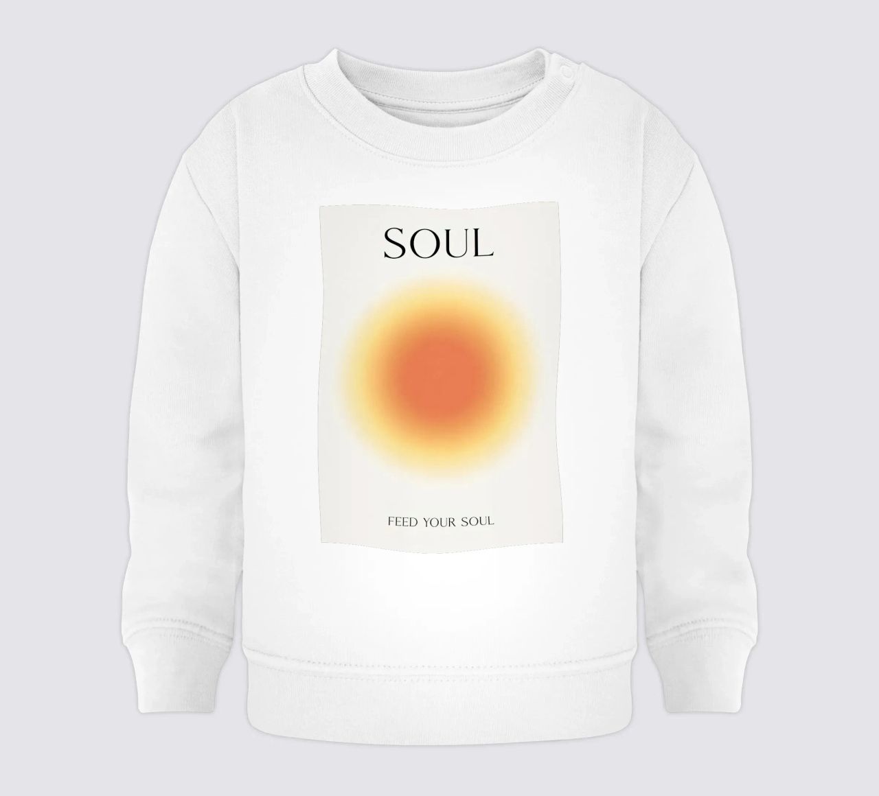 Positive Aura Seele Baby Sweatshirt von Birgitpopshop